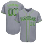 Grau Neon Jersey Authentic Custom Baseball Grün-Navy Fashion Drift Grau Neon Jersey Authentic Custom Baseball Grün-Navy Fashion Drift