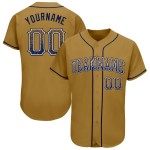 Jersey Drift Baseball Gold Fashion Authentic Old Custom Navy-Weiß Jersey Drift Baseball Gold Fashion Authentic Old Custom Navy-Weiß