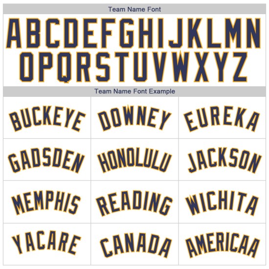 Throwback Weißes Rippstrick-Jersey Authentic Shirt Baseball Custom Navy-Gold