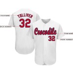 Jersey Weiß Rot-Navy Baseball Custom Jersey Weiß Rot-Navy Baseball Custom